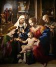 Girolamo Genga Lo sposalizio mistico di Santa Caterina Terzo decennio XVI sec.